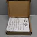 Amazon Basics Lightweight Super Soft, Wrinkle-Free, Easy Care Microfiber 4-Piece Bed Sheet Set with 14-Inch Deep Pockets, Full, Bright White, Solid