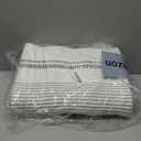 Laundry Basket, Large Woven Rope Tall Laundry Basket with Handles, Decorative Storage Basket for Clothes and Blankets in Living room, Bedroom (80L, Dark Blue & White)