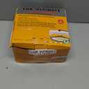 Flea Traps for Inside Your Home 2 Packs, Flea Light Trap for Indoor, Bed Bug Killer with Sticky Pads & Light Bulb Replacement, Natural Fleas Insect Infestation Treatment Trap (White+Grey)