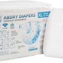 Littleforbig Adult Diaper 10 Pieces - ABDry White Diapers (X-Large 48"-56")