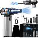 Compressed Air Duster & Vacuum 2-in-1, 320,000 RPM Brushless Motor