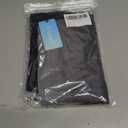 uideazone Mens Swim Trunks with Compression Liner Swimming Shorts 7 Inch Inseam Waterproof Quick Dry Beach Sport Shorts M-XXL (Black, XL)