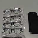NORPERWIS 5 Pairs Reading Glasses - Standard Fit Spring Hinge Readers Glasses for Men and Women (5 Pack Mix Color, 1.00)