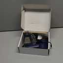 KMM Handheld Car Vacuum Cleaner, 9000Pa Vacuum Cleaner and Air Duster, 120W High Power Hand Held Vacuum with LED Light and Multi-Nozzles for Car, Home, Office, Pet (Blue)