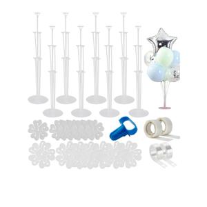 8 Sets 28 Inch Balloon Stand Kits, Balloon Sticks with Base For Table Floor Graduation Baby Shower Happy Birthday Engagement Fiesta Party Decorations Class
100+ bought in past month