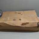 IOHOUZE Washable Exrea Long Hallway Runner Rug 2.6x16 Rubber Backed Kitchen Runner Entryway Runner Indoor, Woven Rugs Floor Carpet for Kitchen Hall Entryway Stair, Orange/Tan/Brown