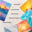 Canvas Boards for Painting 36 Pack, 11x14 Inch Blank Canvas Panels, 100% Cotton Art Supplies for Acrylics Oil Watercolor Tempera Paints
