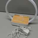 WILIT Bedside Lamp with Alarm Clock,Touch Lamp with Wireless Charger,Nightlight for Bedroom,Sunrise Wake-up Light,3-Grade Dimmable,Birthday Gifts for Her,Women,Men,Mom,Daughter,Girlfriend(Wood Grain)