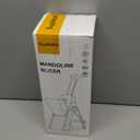 SupMaKin Safe Mandoline Slicer for Kitchen, Potato Slicer, All in 1 Vegetables Slicer and Chopper, French Fry Cutter, Adjustable Thickness, Dishwasher Safe Chopping Artifact Gift (Blue)