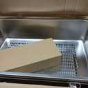 8" Sifting Pull-Out Cat Litter Box with Lid for Pine Pellets