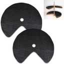 2 Count Shelving Liners for Lazy Susans Round Mesh Liner for Cabinet Circular, Non Slip 30-inch Black