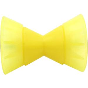 Ultimate 4" X 7" Overall Width Boat Trailer Roller Bow Stop Polyurethane 1/2" Mounting Hole