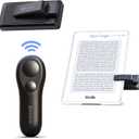 SK SYUKUYU RF Remote Control Page Turner for Kindle Reading Ipad Surface Comics, iPhone Android Tablets Reading Novels Taking Photos(Black)