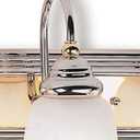 Livex Lighting 1003-52 Belmont 3-Light Bath Light, Polished Brass, 24 x 8.5 x 8.5
