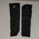 2PCS Padded Elbow Forearm Sleeves Compression Arm Protective Support, size L