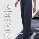 Womens Wide Leg Sweatpants High Waisted Lounge Pants with Drawstring Casual Athletic Yoga Workout Pants No Pockets (Gray, M)