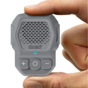 Mufoli Wearable Bluetooth Speaker, Wireless Portable Speakers, Waterproof Jobsite Speaker Up to 14 Hours Playtime, Clip Speaker Built-in Mic for Hands-Free Music/Calls, for Outdoors(Grey)
