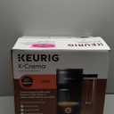 Keurig K-Crema Single Serve K-Cup Pod Coffee Maker, PressureInfusion & MultiStream Technology, Brews Crema-Topped Coffee, Espresso-Style Shots, Classic Coffee, Tea, Cocoa, 72 oz Removable Reservoir