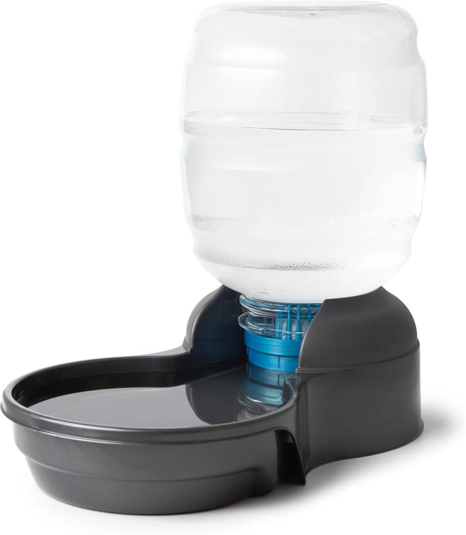 Petmate Replendish Automatic Dog Water Dispenser, 4 Gal, 2 Filters Gravity Pet Waterer with Microban Protection Base, 100% BPA Free, Wide Mouth Bowl, with 2 Extra Filters, Size: Large, 21.26"L x 11.66"W x 18.3"H
