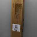 GHV Zebra Blinds for Windows Corded Blackout Dual Layer Privacy Shades Light Control for Day and Night Home Office (White, 29 in (W) x 64 in (H))