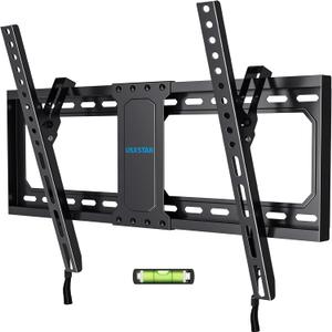 Tilt TV Wall Mount Fits 16-24" Studs, Holds 37-82" TVs up to 132 lbs, Max VESA 600x400mm - By USX STAR (37-82 inch)