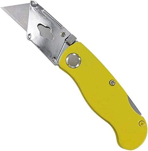 Key & Castle Utility Knife, Yellow, Pack of 4