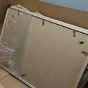20x28 Picture Frame Set of 2, Wood Frame with Real Glass, Wide Border, 20X28 in