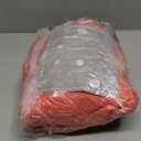 ROSE&RISY Orange Red Queen Sheet Set, 4 Pieces Soft Bedding Queen Sheet Set, Breathable and Cooling Sheet Bed Set,Includes 1 Fitted, 1 Flat, 2 Pillow Cases - Deep Pocket (Orange Red, Queen Size)