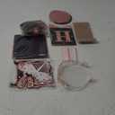 15th Birthday Decorations for Girls, 33pcs Black Rose Gold Happy 15th Birthday Banner 15 Birthday Crown and Sash Balloons Backdrop Hanging Swirls Paper Fans, 15 Years Old Party Supplies Kit