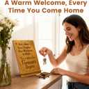 Housewarming Gifts for New Home: New Home/New Chapter/New Memories to Make - Wooden Home Decor Accents for New Homeowners
