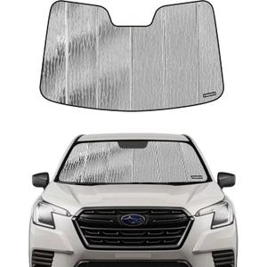 Pigenius Windshield Sunshade for Subaru Forester 2022-2025 Eyesight, Reversible Silver/Black
