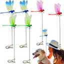 2 x sntxmy Fake Dragonfly Clip, Realistic Dragon Fly Clips Bugs Repe Llent.