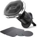 volport Magnetic Phone Mount for Car Vent: [Strong Magnet Clip Hook] Air Vent Holder for iPhone 16/15/14/13/12 Pro Max Plus Samsung S24 Ultra S24+ All Cell Phone & Tablets (Sliver)