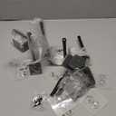 8 Pack Hat Racks for Baseball Caps, Stainless Steel Hat Organizer for Baseball Cap, Hat Holder Storage Organizer, Hat Hanger Strong Adhesive/Wall Drilled for Door, Bedroom, Closet(Black 6 in)