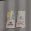 MTLEE Number 3 Birthday Candle with 12 Pcs Spiral Candles for Girls Macaron Pastel Rainbow Unicorn Pink Cake Topper for Sweet Theme Party Decoration