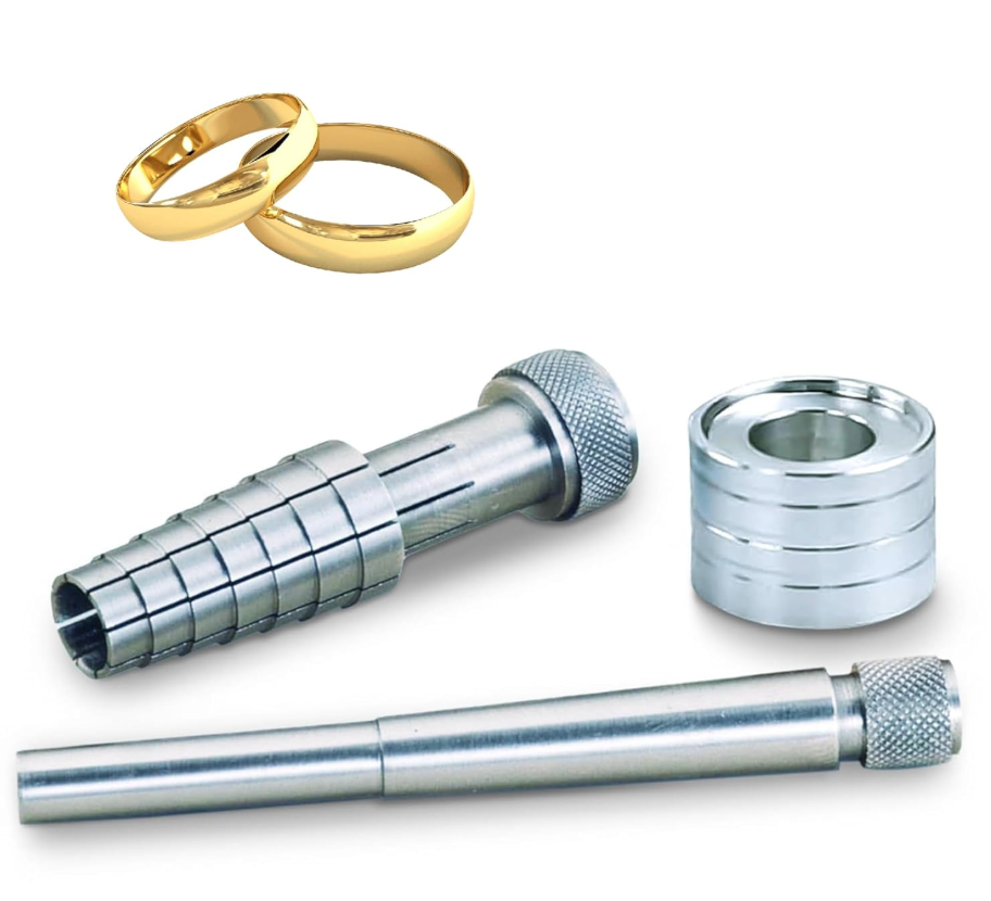 Ring Stretcher Tool Kit for Ring Sizes 610 – Ring Expander for Gold, Silver & Soft Metals | Durable & Portable with Mandrel and Expander Rod | EasytoUse Sizing Tool for Jewelry at Home or Pro Use