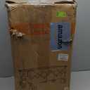 48" L Collapsible Wagon Cart Foldable, 560lbs Weight Capacity 300L Heavy Duty Folding Beach Wagons with Big All-Terrain Wheels, Utility Carts for Groceries, Shopping, Camping, Sports - Grey&Red