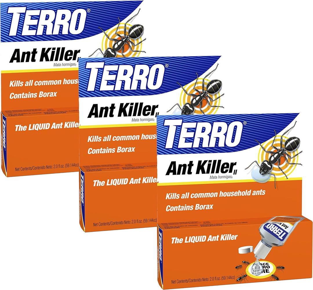 TERRO T200-3SR Liquid Ant Killer 3 Pack Terro Liquid Ant Baits