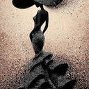 Impossible Puzzles for Adults 1000 Pieces, PICKFORU Black Women Aesthetic Art Puzzle, Beauty Elegant Lady Diamond Aesthetic Art Challenge Jigsaw Puzzle