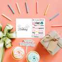 Birthday Gifts for 10 11 12 13 Year Old Girls Fanny Pack Candles Socks Necklaces Greeting Card Present Box