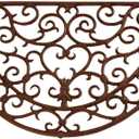 Esschert Design Doormat in Antique Rust - Half Round