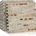 10 Pieces Peel and Stick PVC Mosaic Backsplash,for Kitchen Backsplash,Etc