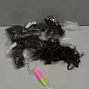 8 Packs Goddess Faux Locs Crochet Hair for Black Women, Goddess Locs Crochet Hair, Boho Style Locs, River Locs Crochet Hair with Curly Ends (18Inch, T30#, 8Packs)