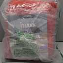 LUXURUX Red Bathroom Rugs Set-Extra-Soft Plush Bath mat Shower Bathroom Rugs,1'' Chenille Microfiber Material, Super Absorbent (Rectangular Set, Red)