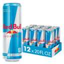 Red Bull Sugar Free Energy Drink with 189mg Caffeine plus Taurine & B Vitamins, 20 Fl Oz, Pack of 12 Cans (EXP 07/21/27)