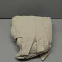 MooMee Bedding Duvet Cover Set 100% Washed Cotton Linen Like Textured Breathable Durable Soft Comfy (Heathered Almond Milk Grey, Queen 90"x90")