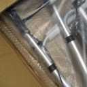 Pacha-steupra Lightweight Walkers for Seniors, Height Adjustable Standard Walker, Foldable Rolling Adult Walker, Medical Walking Mobility Aid with Wheels, Padded Seat, Supports 440 lbs