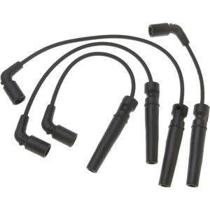 ACDelco 974A Professional Spark Plug Wire Set, Black