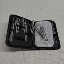 Manicure Set 30 in 1 Nail Clipper Set,RedFlow Nail Clippers,Fingernail & Toenail Clippers,Manicure Tools,Pedicure Tools,Suitable for Travel Manicure Kit (A-Black)