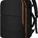 Taygeer Backpack for Women, Carry on Backpack with Laptop Compartment & Shoe Pouch, 35l Travel Laptop Mochila Carry On Luggage, Airline Approved Personal Item Bag For Weekender Gym Hiking, Black Khaki (Large)